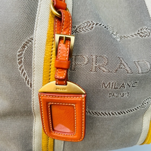PRADA tote bag 2 way canvas - Picture 7 of 17